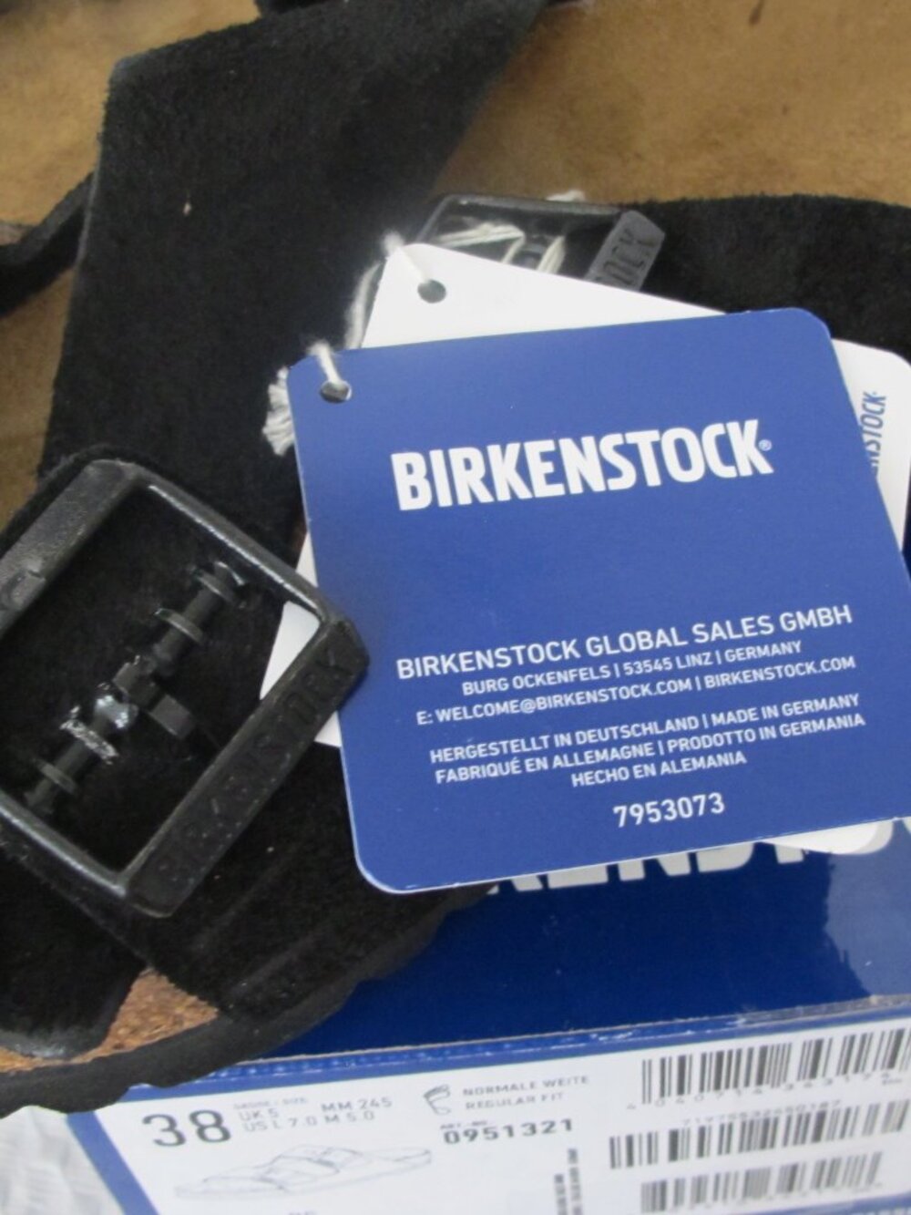 Birkenstock Arizona Black Sandals - Picture 3 of 12